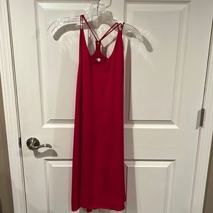 Alice and Olivia red dress